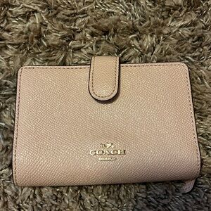 Coach Blush Leather Wallet